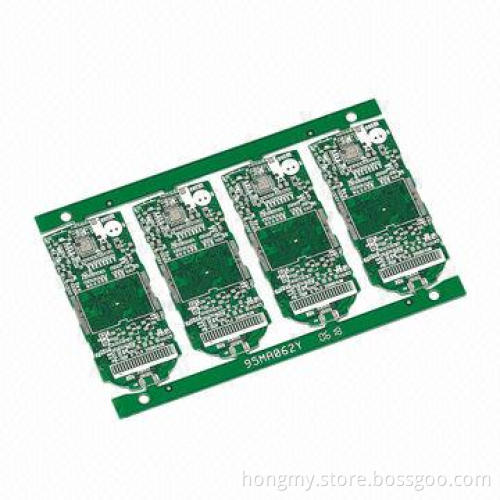 MP3 PCB Board with Green Solder Mask and Hasl Finishing